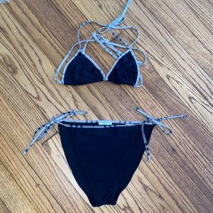 Burberry London Black Bikini, Medium